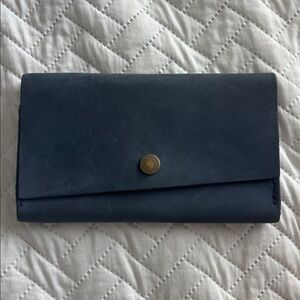 Portland Leather Navy Wallet